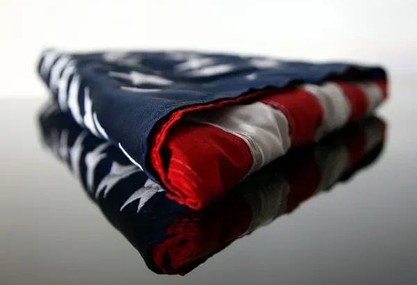 folded flag