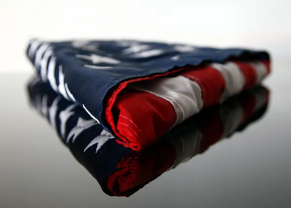 folded flag